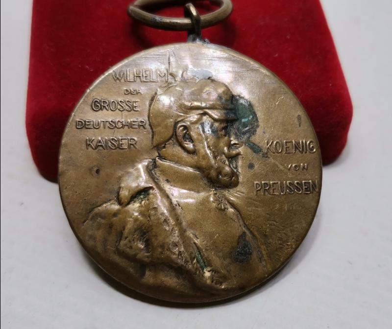 ALMAN İMPARATORU KAISER WILHELM MADALYASI
