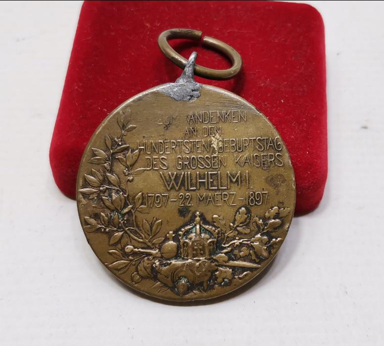 ALMAN İMPARATORU KAISER WILHELM MADALYASI