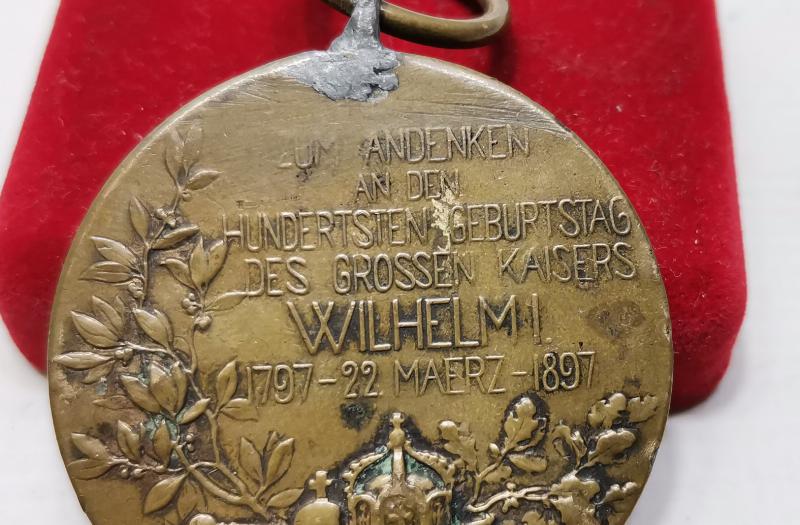 ALMAN İMPARATORU KAISER WILHELM MADALYASI