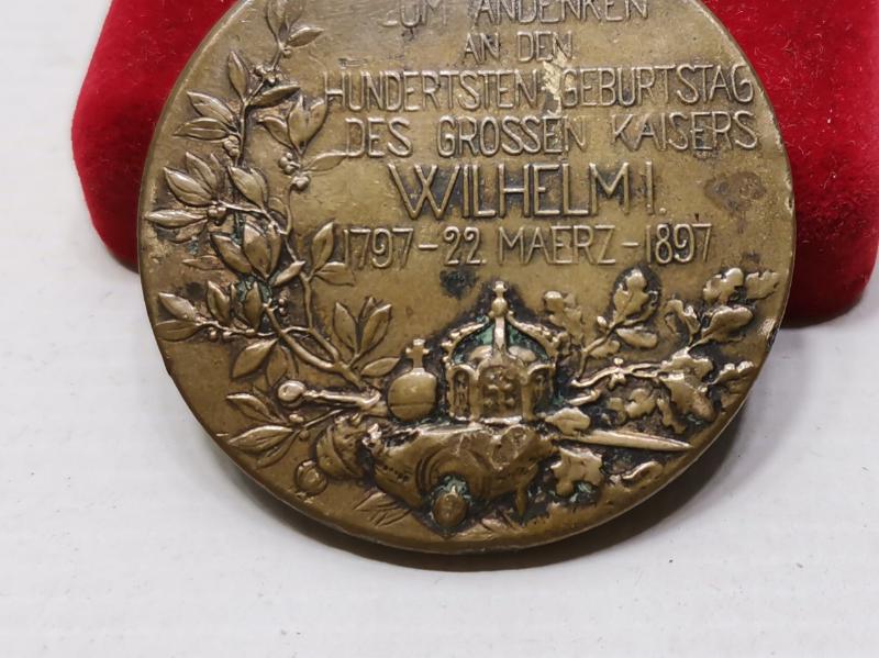 ALMAN İMPARATORU KAISER WILHELM MADALYASI