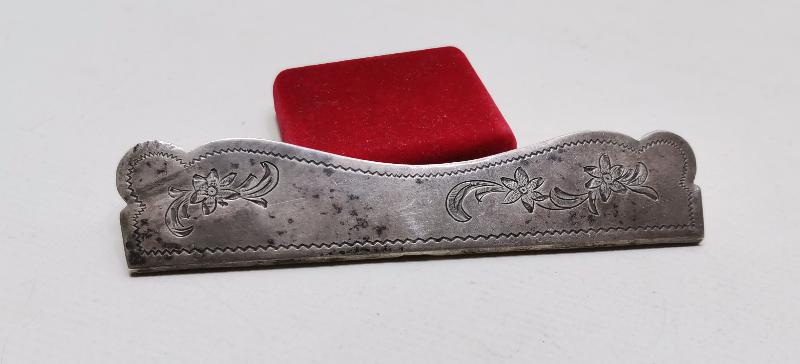 ANTİKA GÜMÜŞ TARAK KILIFI