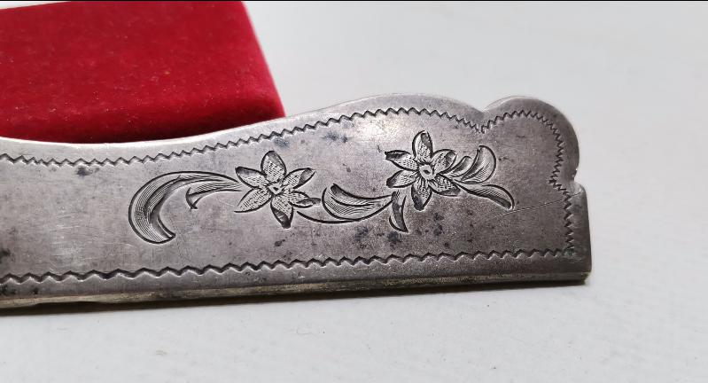 ANTİKA GÜMÜŞ TARAK KILIFI