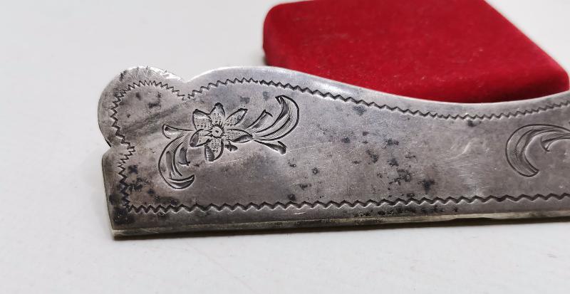 ANTİKA GÜMÜŞ TARAK KILIFI