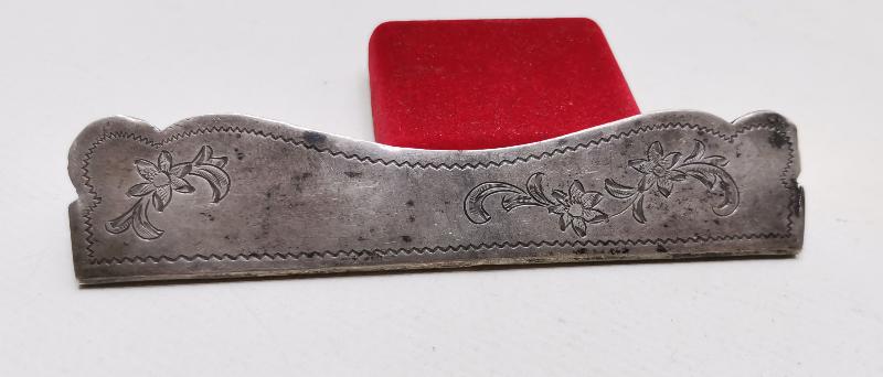 ANTİKA GÜMÜŞ TARAK KILIFI