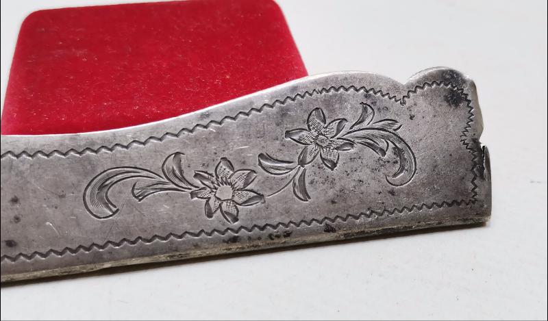 ANTİKA GÜMÜŞ TARAK KILIFI