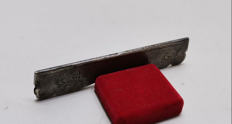 ANTİKA GÜMÜŞ TARAK KILIFI