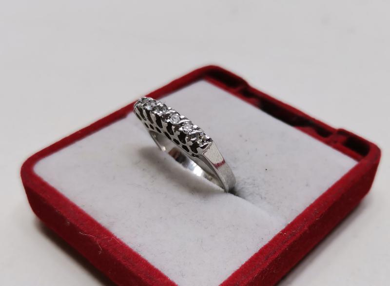 ANTİKA YEDİ TAŞ PIRLANTA YÜZÜK