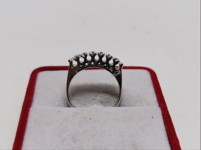 ANTİKA YEDİ TAŞ PIRLANTA YÜZÜK