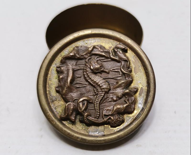 DENİZATI TEMALI ANTİKA ENFİYE KUTUSU