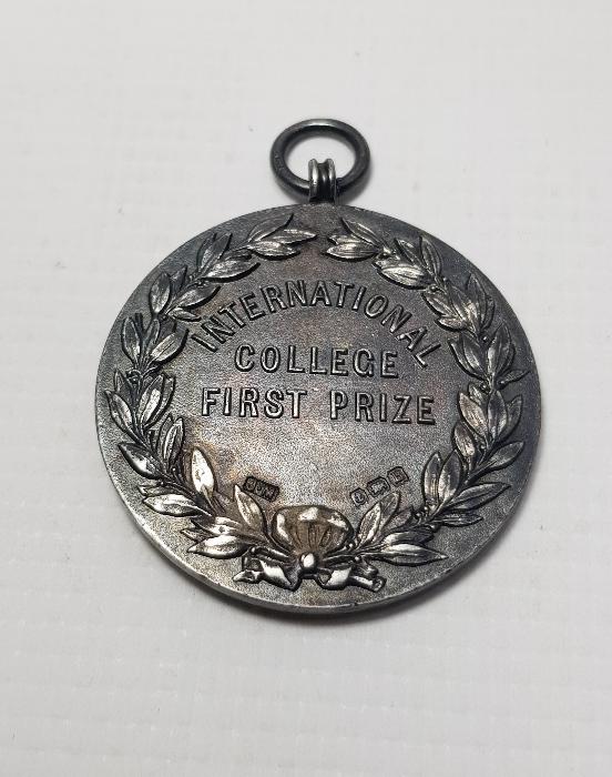 INTERNATIONAL COLLEGE FIRST PRIZE GÜMÜŞ MADALYA