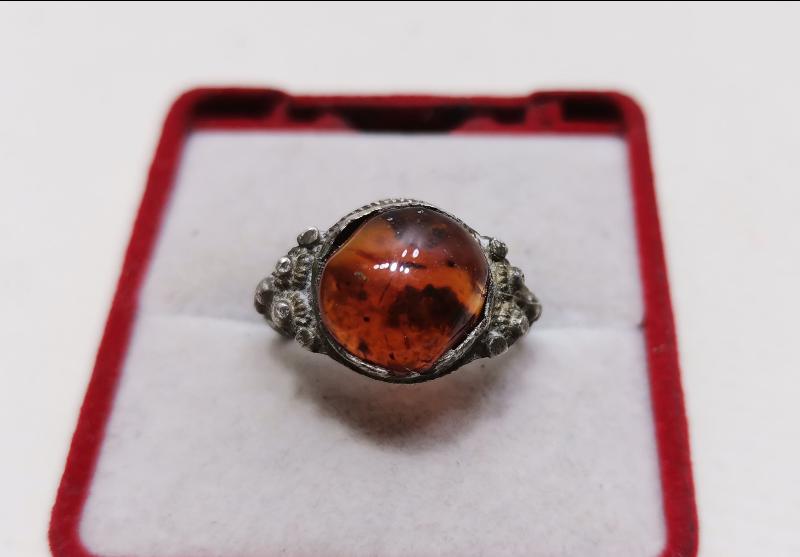 AKİK TAŞLI GÜMÜŞ YÜZÜK