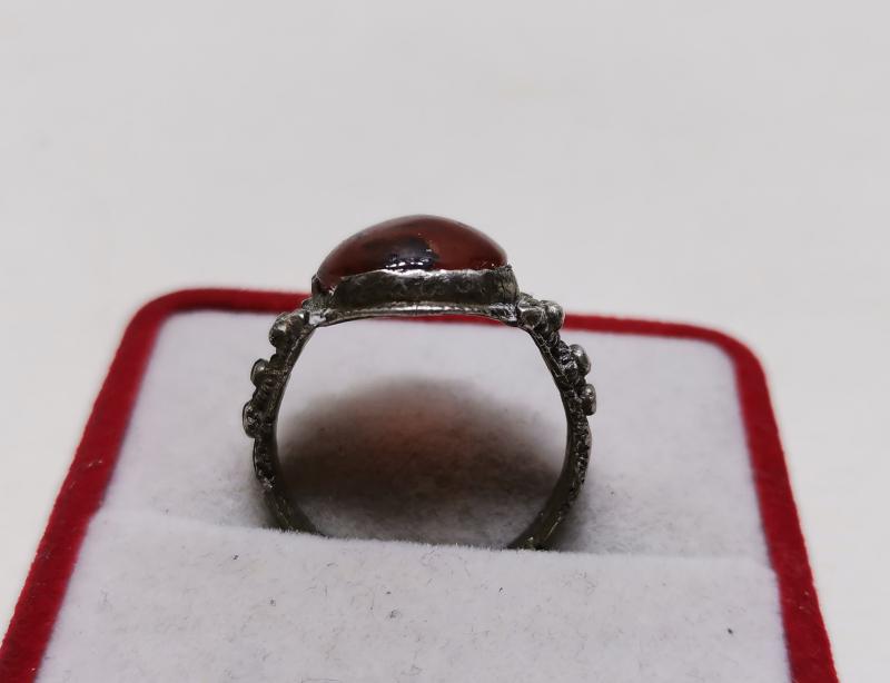 AKİK TAŞLI GÜMÜŞ YÜZÜK