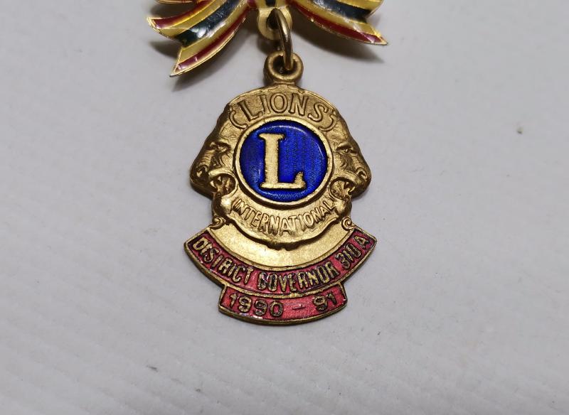 LİONS KULÜBÜ MİNELİ ROZET MADALYA