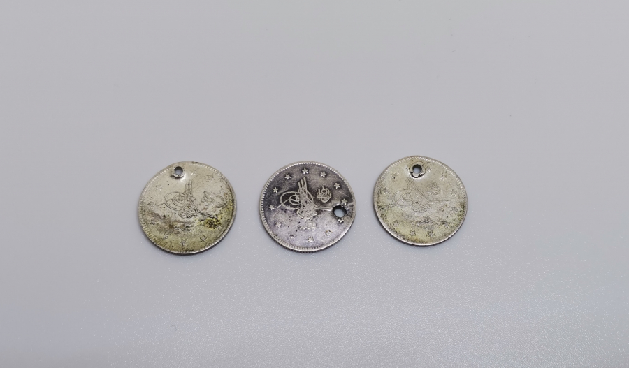 MEHMET REŞAD VE ABDÜLHAMİD HAN DÖNEMİ GÜMÜŞ 2 KURUŞ LOTU