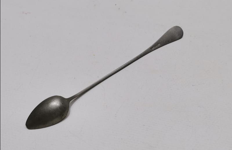 OSMANLI DÖNEMİ ALPAKA İLAÇ KAŞIĞI