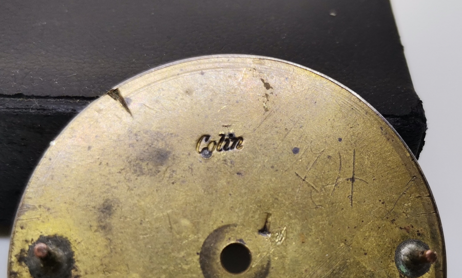 OSMANLI DÖNEMİ GÜMÜŞ CEP SAATİ KADRANI