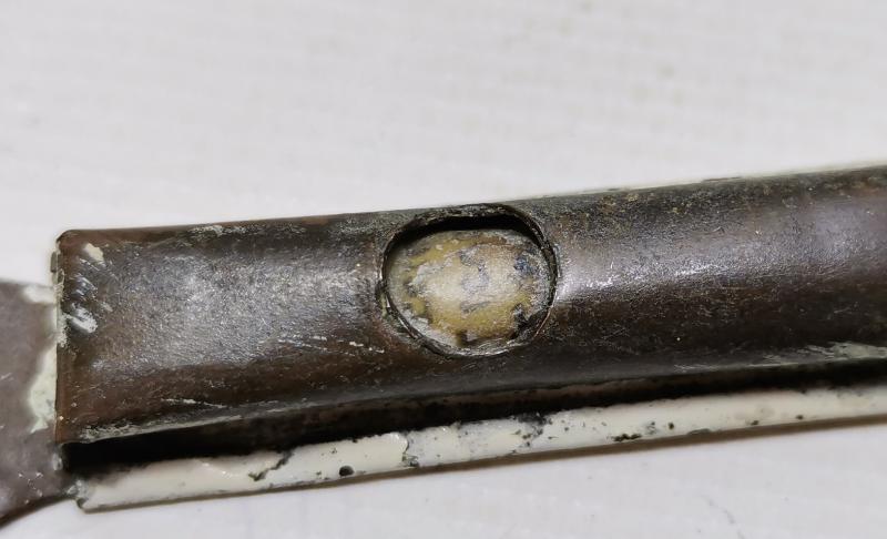 OSMANLI DÖNEMİ İÇİNDE AL YAZMA DUASI BULUNAN YAHUDİ MEZUZA