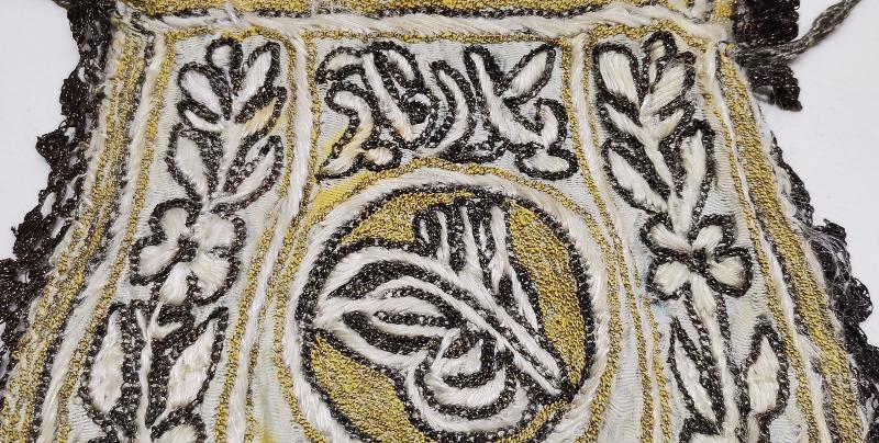 OSMANLI DÖNEMİ TUĞRALI, AY YILDIZLI VE OSMANLICA YAZDİGAR YAZILI ESERİ İSTANBUL KESE