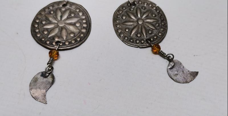 OSMANLI GÜMÜŞ KÜPE