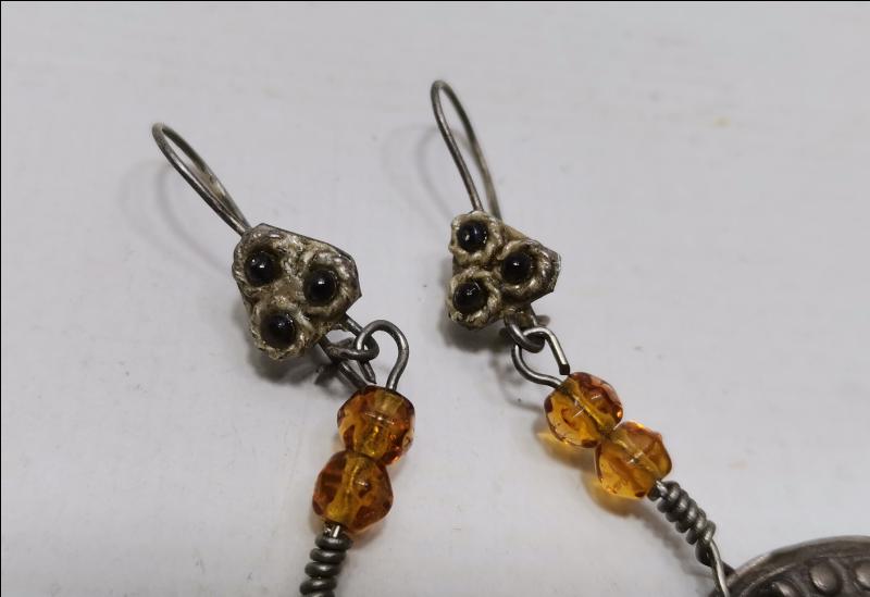 OSMANLI GÜMÜŞ KÜPE