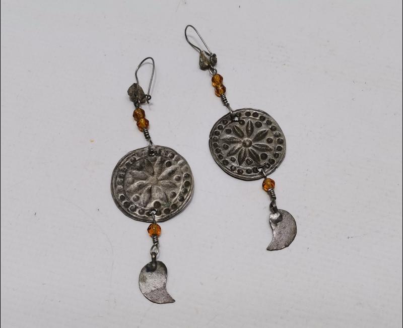 OSMANLI GÜMÜŞ KÜPE