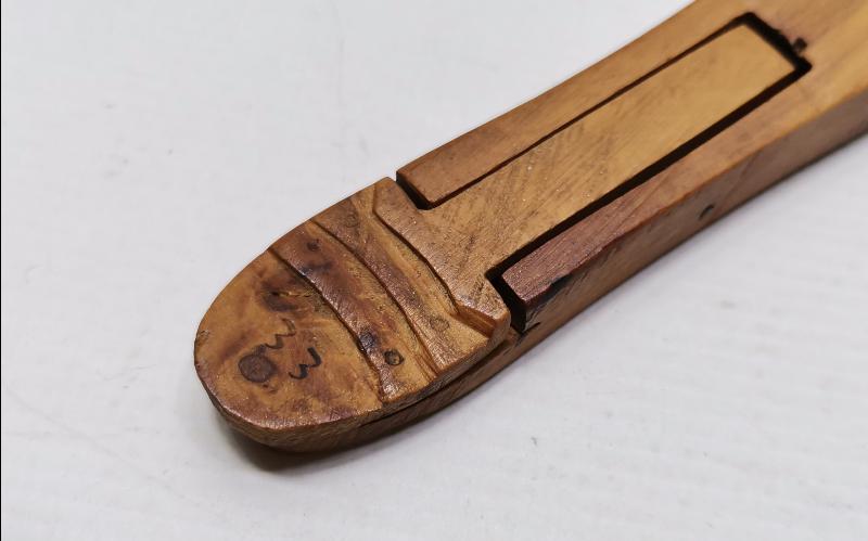 OSMANLICA YAZILI NADİR AHŞAP KUYUMCU TERAZİSİ