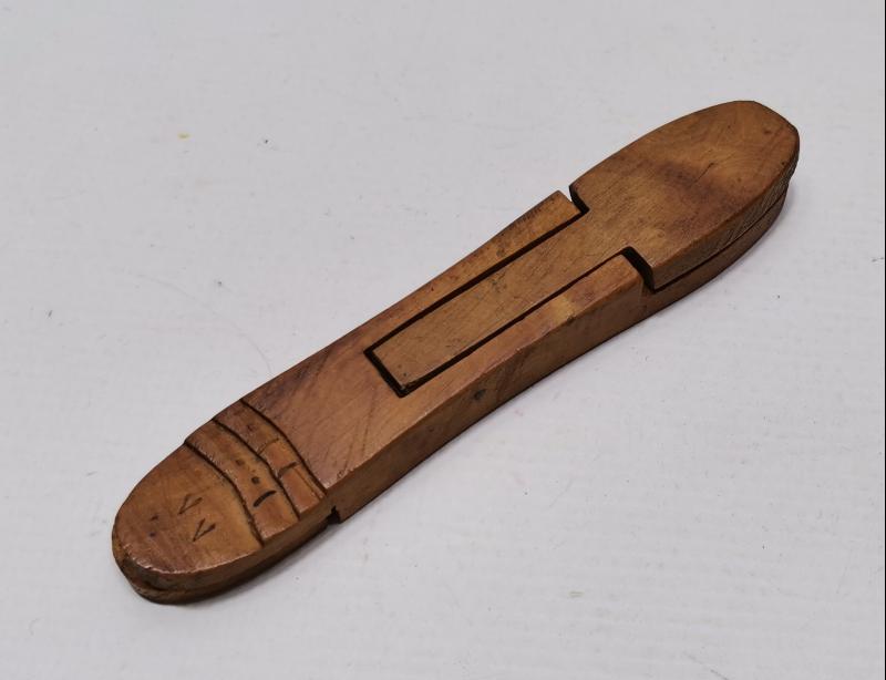 OSMANLICA YAZILI NADİR AHŞAP KUYUMCU TERAZİSİ