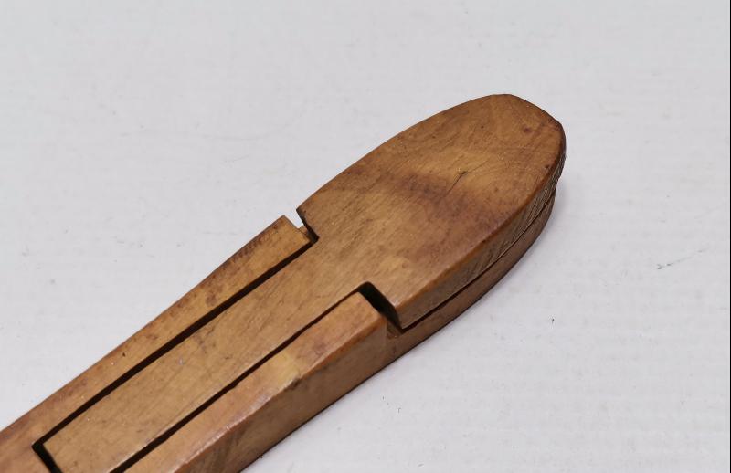 OSMANLICA YAZILI NADİR AHŞAP KUYUMCU TERAZİSİ