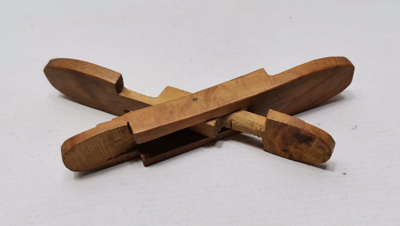 OSMANLICA YAZILI NADİR AHŞAP KUYUMCU TERAZİSİ