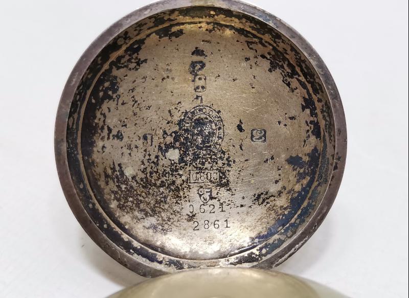 SERKISOF CONSTANTINOPLE YAZILI GÜMÜŞ KASA OSMANLI CEP SAATİ 