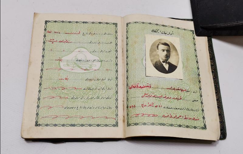 T.C. İLK DÖNEM TAYYARE CEMİYETİNİN ÇIKARTMIŞ OLDUĞU OSMANLICA EVLENME CÜZDANI