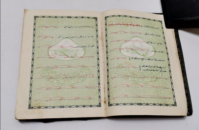 T.C. İLK DÖNEM TAYYARE CEMİYETİNİN ÇIKARTMIŞ OLDUĞU OSMANLICA EVLENME CÜZDANI