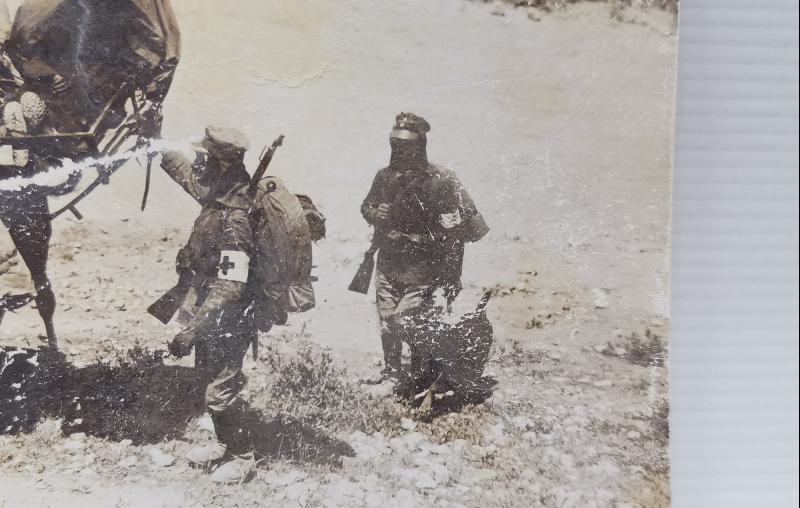 1. DÜNYA SAVAŞI ALMAN MÜTTEFİK SIHHİYE ASKERLERİ ORJİNAL FOTOĞRAF