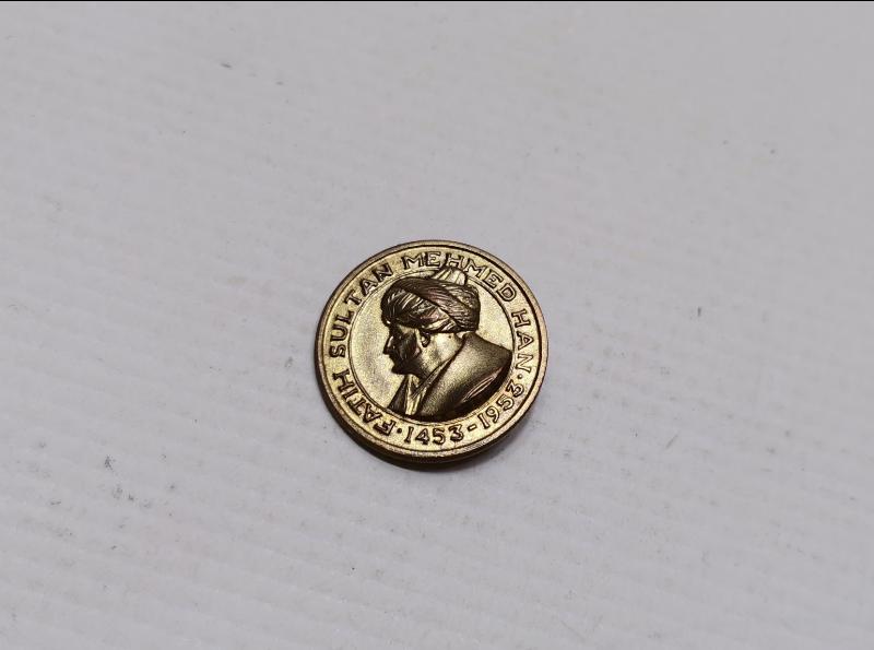 1453-1953 FATİH SULTAN MEHMET TEMALI NADİR ROZET