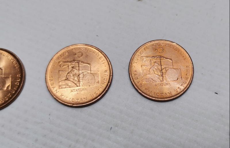 1972 TARİHLİ BAKIR 10 KURUŞ HATIRA PARA LOTU