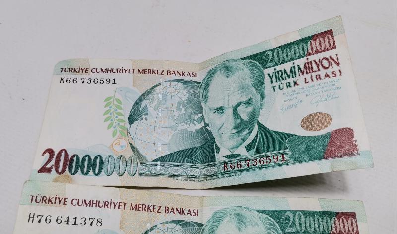 3 ADET 20.000.000 LİRA KAĞIT PARA
