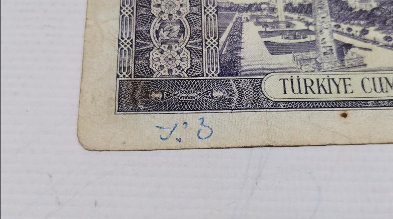 5. EMİSYON 500 LİRA 