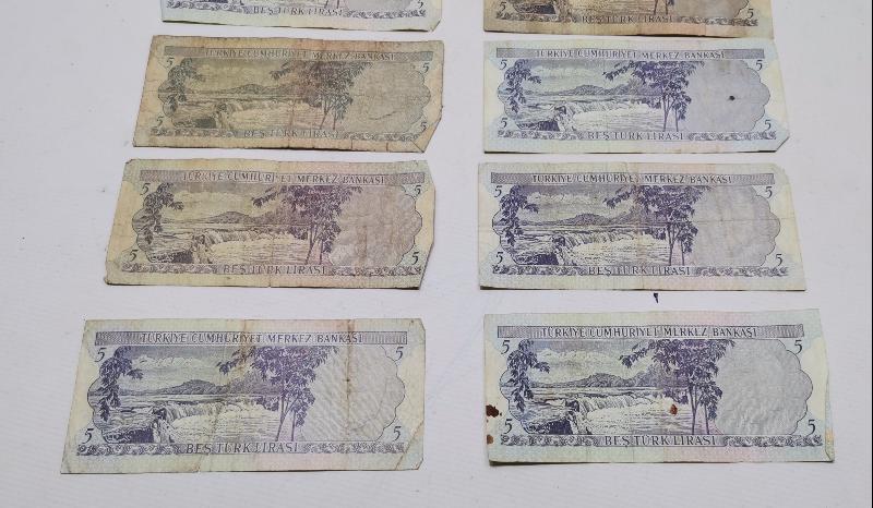 6. EMİSYON KAĞIT 5 LİRA LOTU