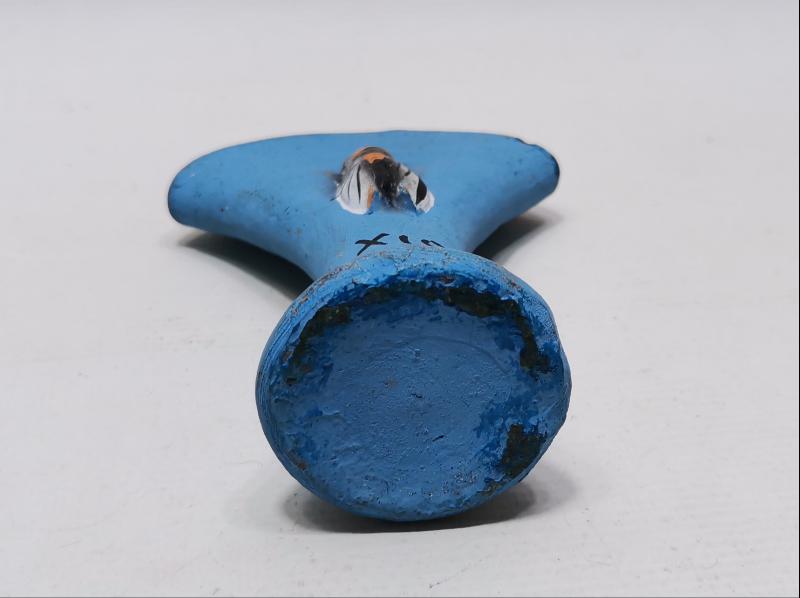 ANTİKA SAKIZ ADASI İŞİ FARKLI FORMDA SERAMİK VAZO