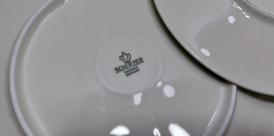 BAVARIA MARKA ANTİKA TRİO ÇAY TAKIMI