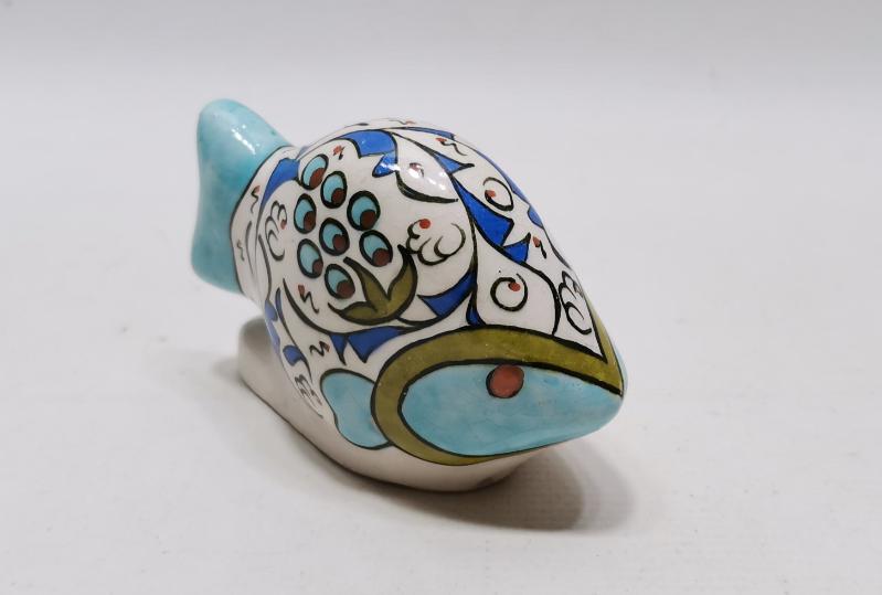 CENGİZ İMZALI KÜTAHYA SERAMİK BALIK BİBLOSU