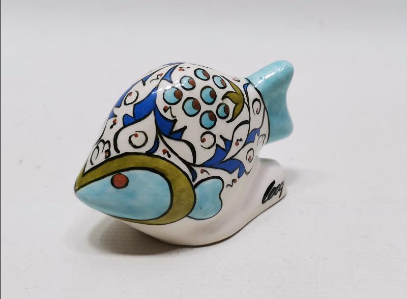 CENGİZ İMZALI KÜTAHYA SERAMİK BALIK BİBLOSU