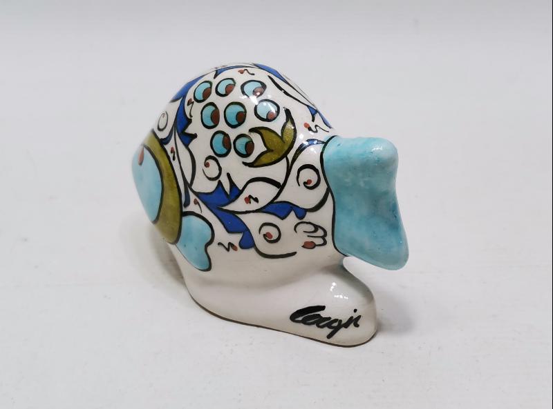 CENGİZ İMZALI KÜTAHYA SERAMİK BALIK BİBLOSU