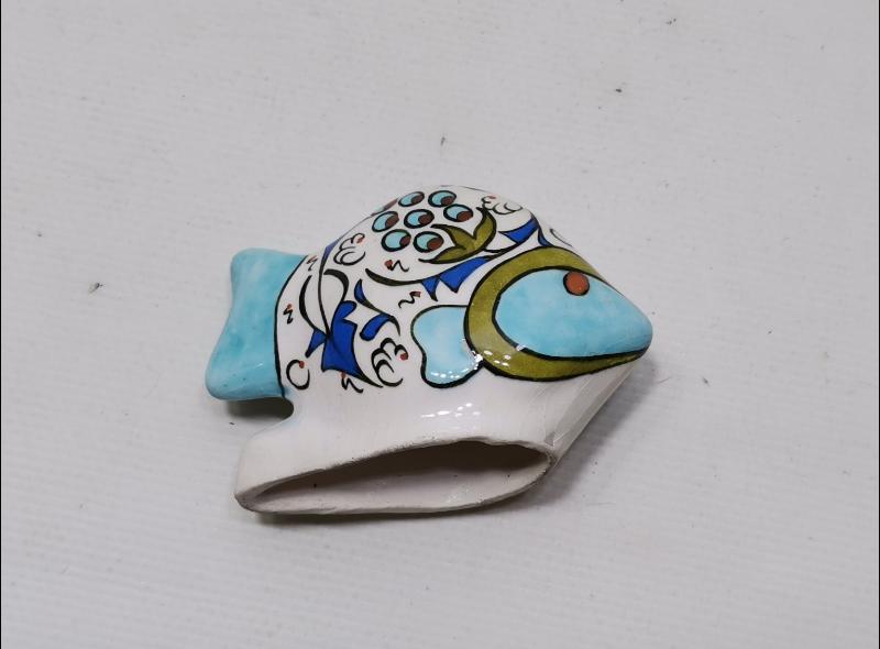 CENGİZ İMZALI KÜTAHYA SERAMİK BALIK BİBLOSU