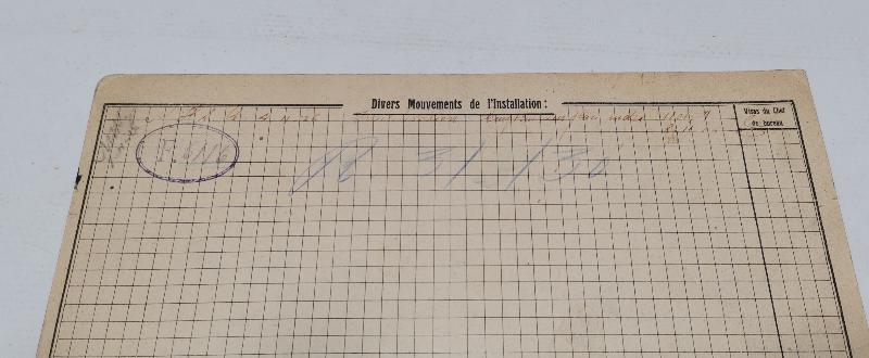 CONSTANTINOPLE - OSMANLI DÖNEMİ ERMENİ VATANDAŞA AİT ELEKTRİK ABONMAN KARTI