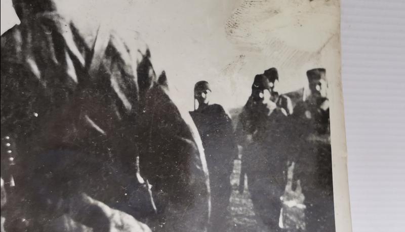 CUMHURİYET İLK YILLAR MUSTAFA KEMAL ATATÜRK ORDU TEFTİŞİNDE ORJİNAL FOTOĞRAF