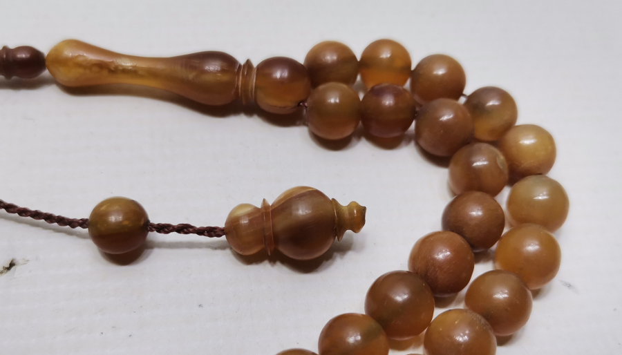 DAĞ KEÇİSİ BOYNUZUNDAN MAMUL TESPİH