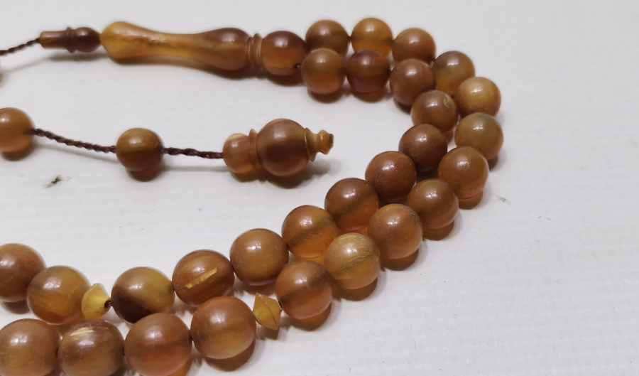 DAĞ KEÇİSİ BOYNUZUNDAN MAMUL TESPİH