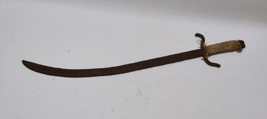 DEMİRCİ İŞİ EL YAPIMI ANTİKA DEKORATİF KILIÇ