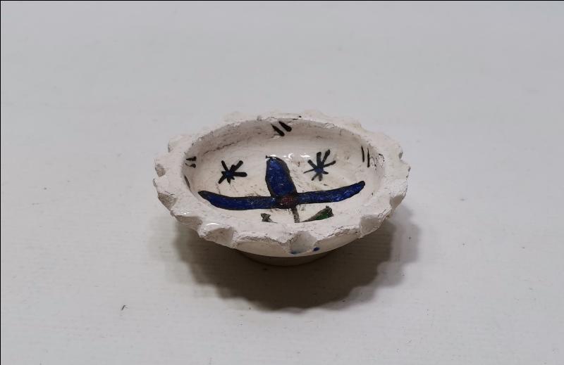 İKİ ADET KÜTAHYA SERAMİK ÇEREZLİK